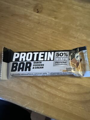 Protein Bar Sabor Cookies & Cream