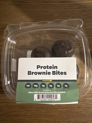 Protein Brownie Bites