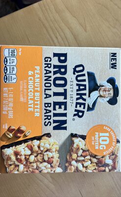 Protein Granola Bars Peanut Butter & Chocolate