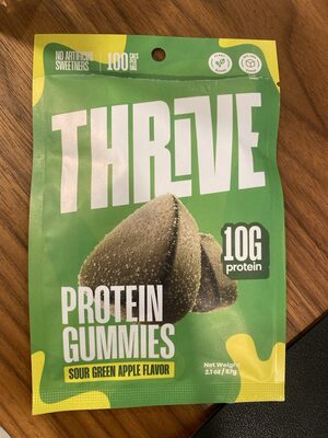 Protein Gummies Sour Green Apple