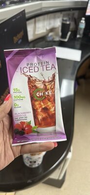 Protein Iced Tea Blackberry Hibiscus