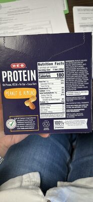 Protein Peanut & Almond Chewy Bars