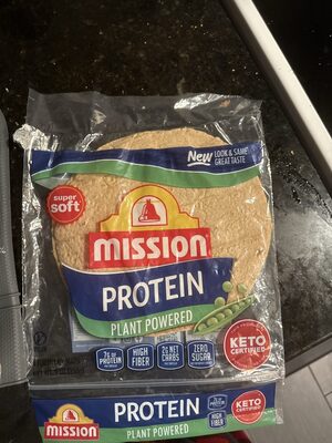 Protein Plant Powdered Tortilla