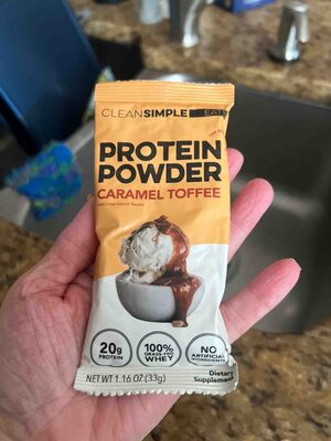 Protein Powder Caramel Toffee 100% Grass-fed Whey