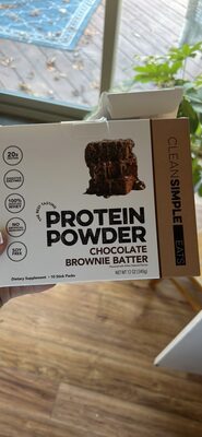 PROTEIN POWDER CHOCOLATE BROWNIE BATTER
