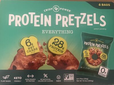Protein Pretzels (Everythjng)