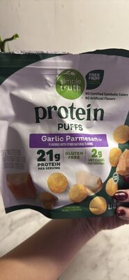 protein PUFFS Garlic Parmesan