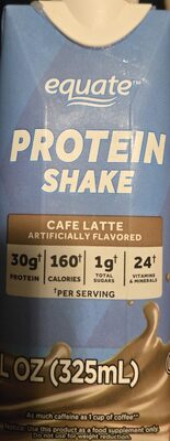 Protein Shake Cafe Latte