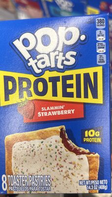 Protein slammin’ strawberry