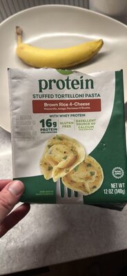 protein STUFFED TORTELLONI PASTA Brown Rice 4-Cheese