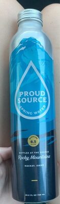 Proud Source Spring Water