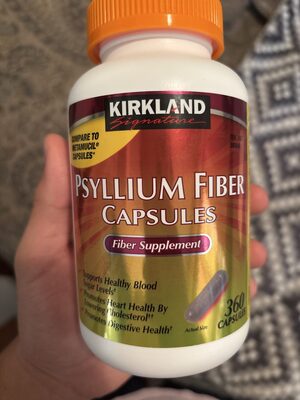 Psyllium Fiber Capsules