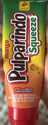 Pulparindo Squeeze with Real Fruit mango