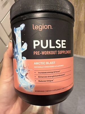 Pulse Pre-workout Supplement Arctic Blast