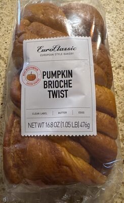 Pumpkin Brioche Twist