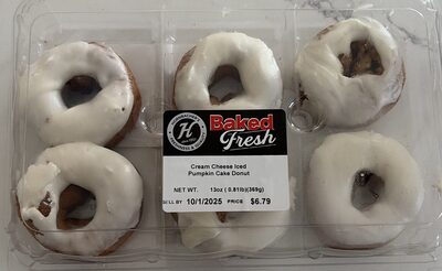 Pumpkin cream Cheers Donut