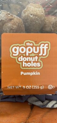 Pumpkin donut holes
