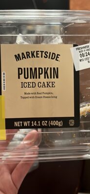 PUMPKIN ICED CAKE