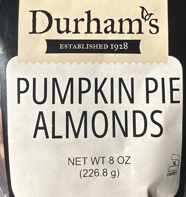 Pumpkin Pie Almonds