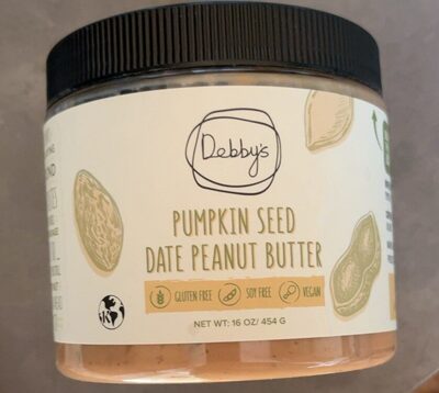Pumpkin seed date peanut butter