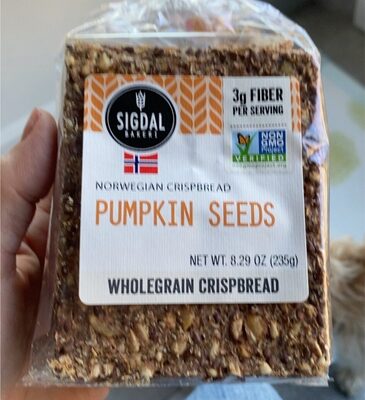Pumpkin Seeds Wholegrain Crispbread