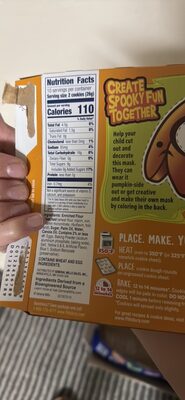 Pumpkin Shape Sugar Cookie Dough