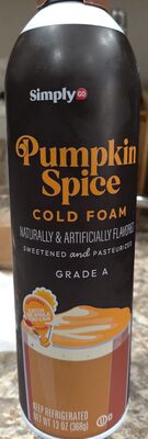 Pumpkin Spice Cold Foam