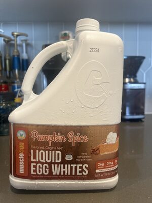 Pumpkin Spice Flavored Liquid Egg Whites