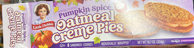 Pumpkin Spice Oatmeal Creme Pies