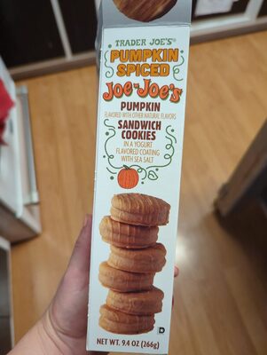 Pumpkin Spiced sandwhich cookies