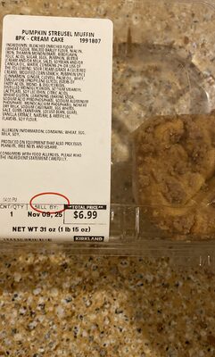 Pumpkin Streusal Muffin