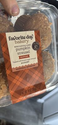 pumpkin streusel muffins