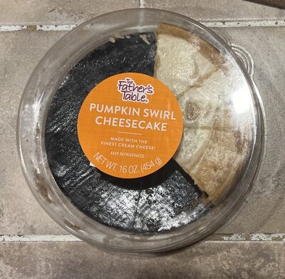 Pumpkin Swirl Cheesecake