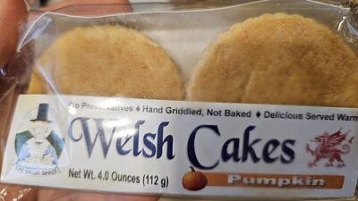 Pumpkin Welsh Cake