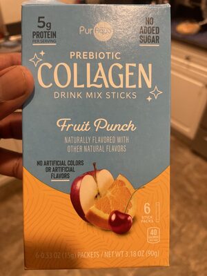 PurAqua Prebiotic Collagen Fruit Punch