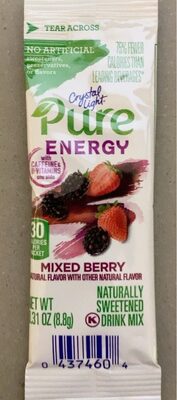 Pure energy drink mix