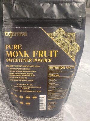 Pure Monk Fruit Sweetener Powder
