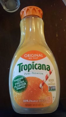 Pure Premium Orange Juice Original No Pulp