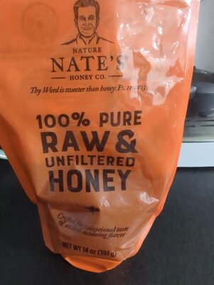 Pure raw and unfiltered honey