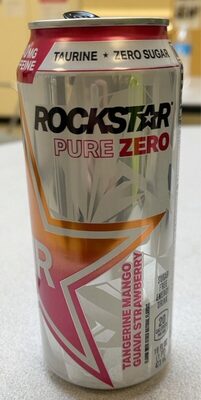Pure Zero Tangerine Mango Guava Strawberry