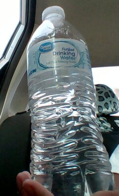 purified drinking water