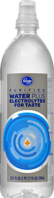Purified Water Plus Electrolytes For Taste