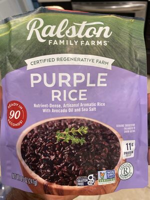 Purple Rice