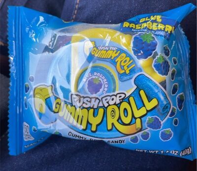 Push pop gummy roll