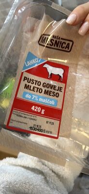 Pusto goveje mleto meso