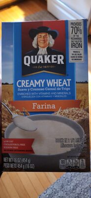 Quaker, creamy wheat