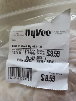 Quality Oven Roasted Chicken Breast