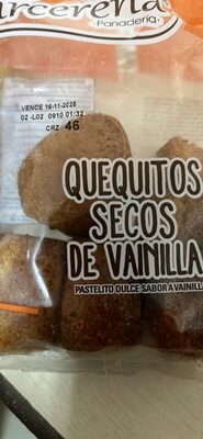 QUEQUITOS SECOS DE VAINILLA