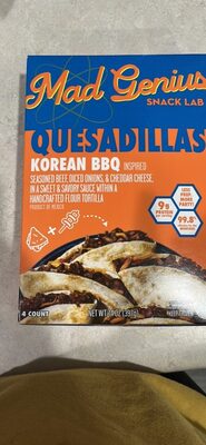Quesadillas Korean BBQ