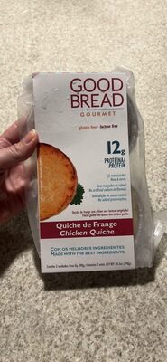 Quiche de Frango Chicken Quiche